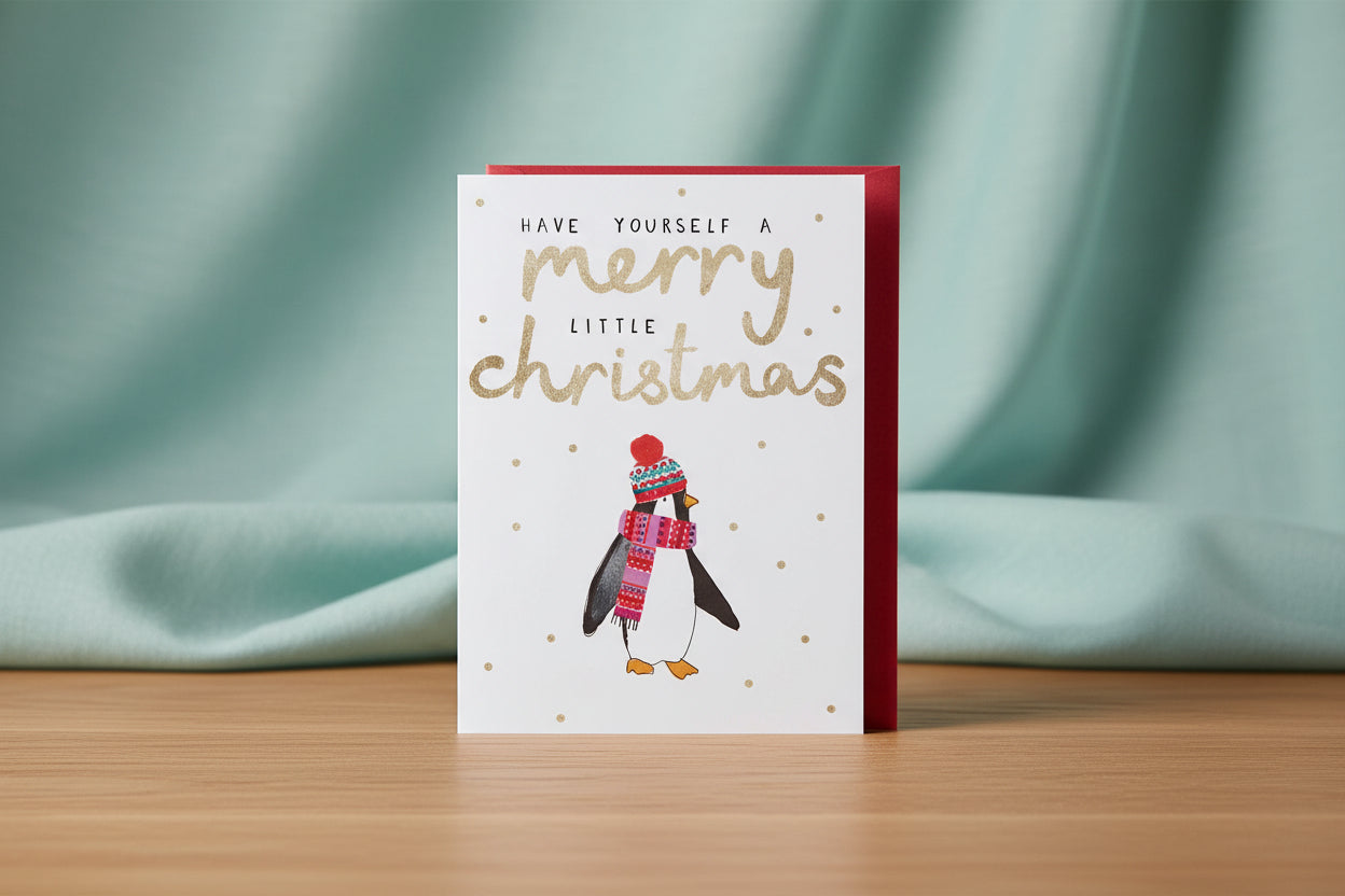 Merry Little Christmas Penguin