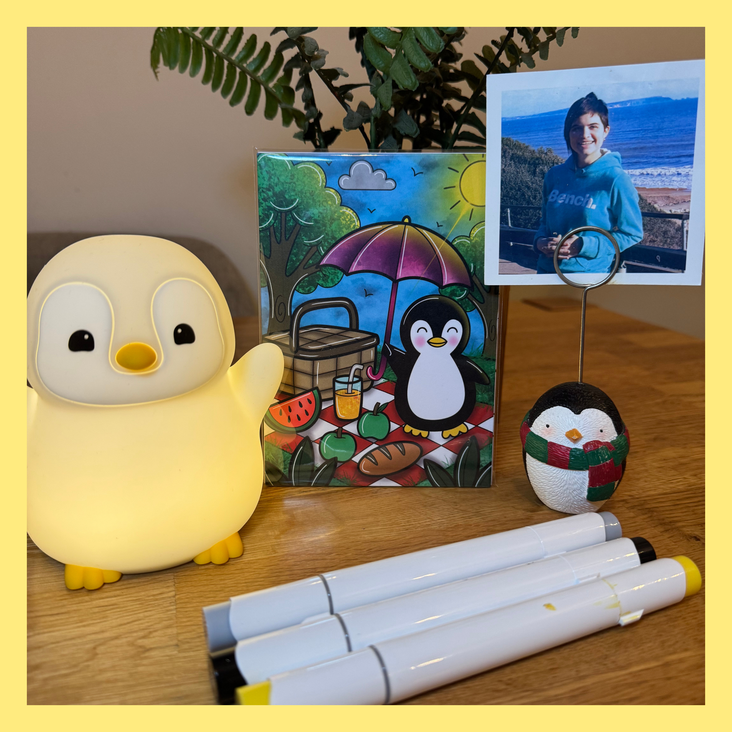 Jenny the Penguin: Mini Postcard Prints — Book of Seasons