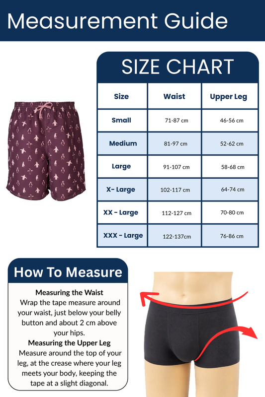 Men's Penguin Eco-Board Shorts
