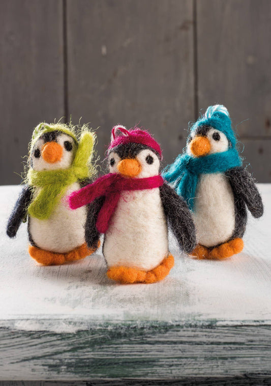 Felt Penguin Decoration