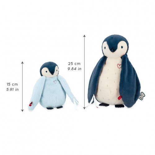 Penguin Cuddle Plush — Blue