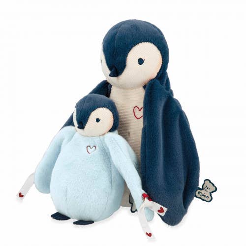 Penguin Cuddle Plush — Blue