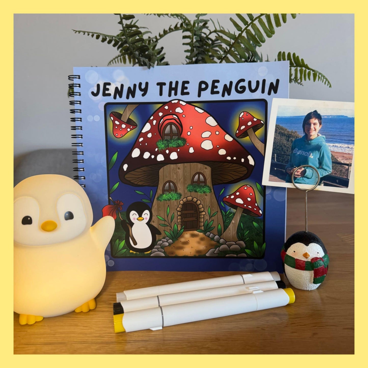 Jenny the Penguin: Colouring Book Vol. 5 — Digital Download