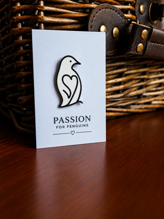 Passion for Penguins Signature Enamel Pin