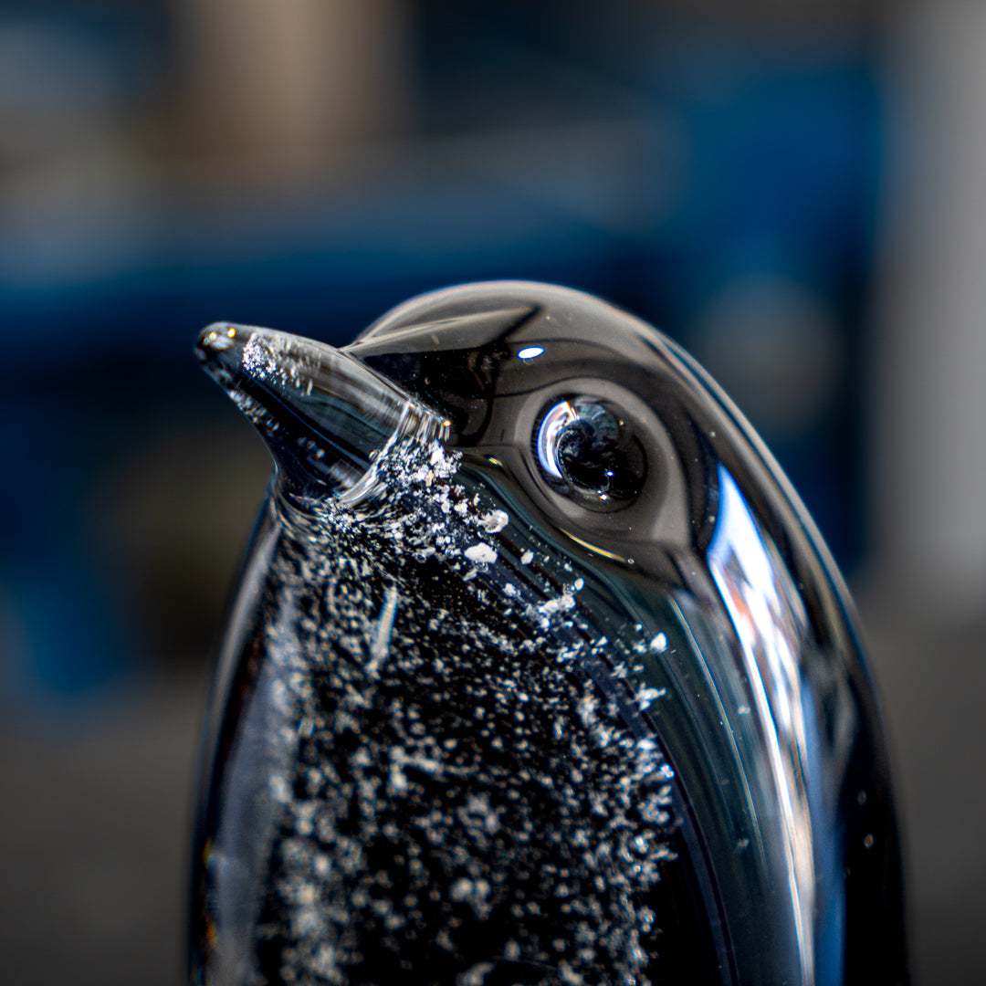 Penguin Memorial Glass Ornament — A Lasting Tribute