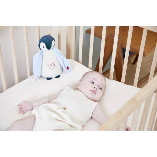 Nightlight Plush Penguin - Blue
