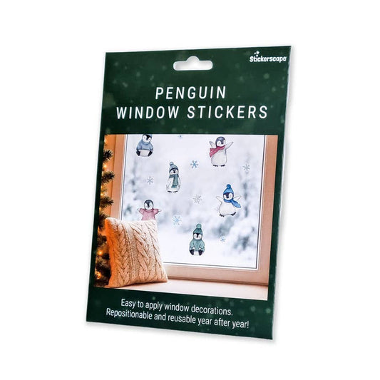 Penguin Window Stickers