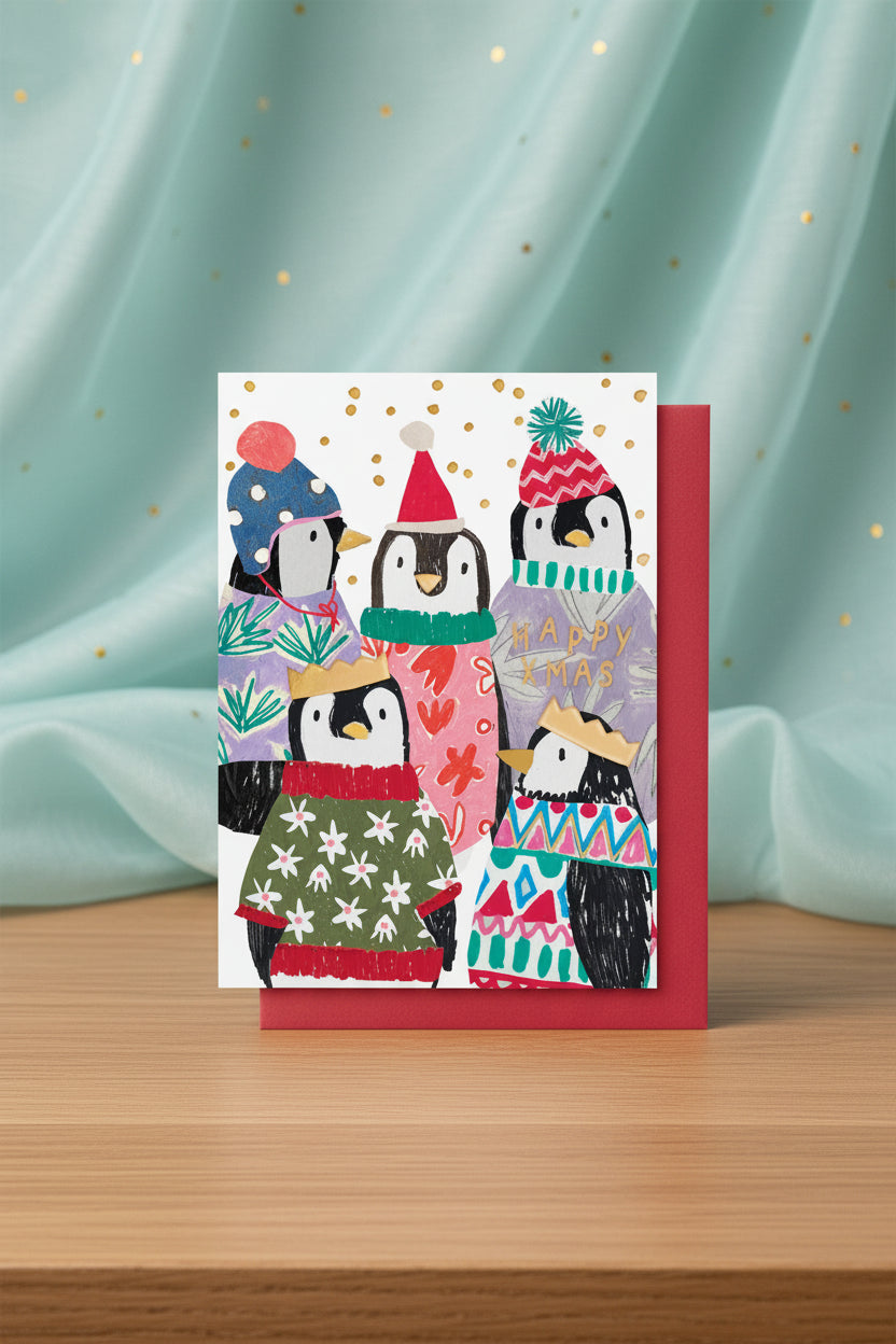 Christmas Penguin Gang