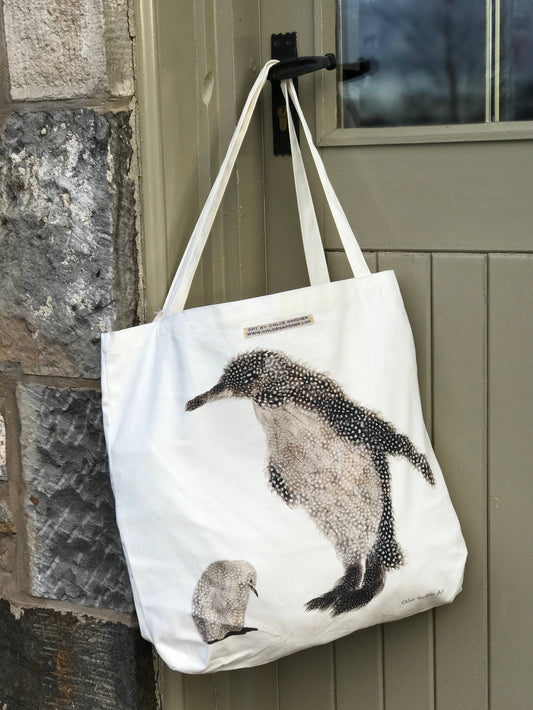 Large Penguin & Baby Bag