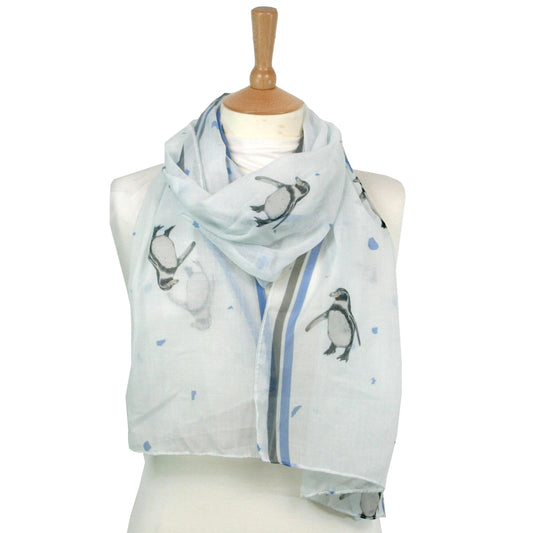 Penguin Scarf - British Artist's Design