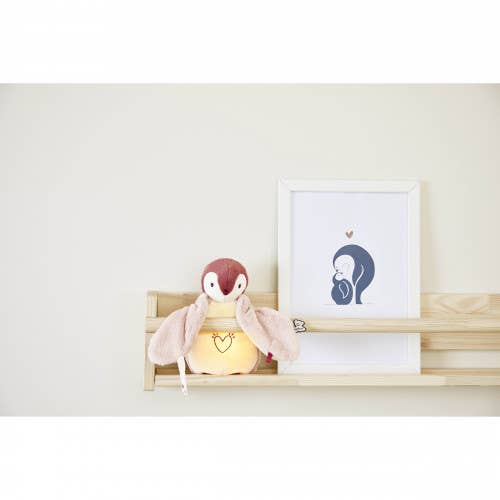 Nightlight Plush Penguin - Pink