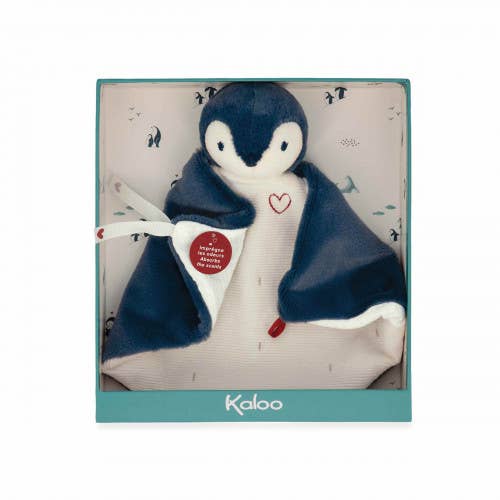 Penguin Comforter — Blue