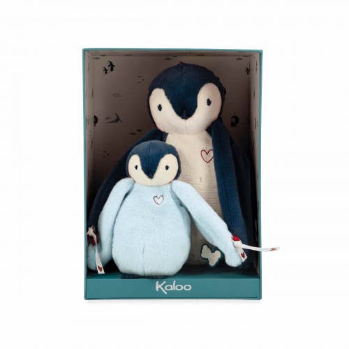 Penguin Cuddle Plush — Blue