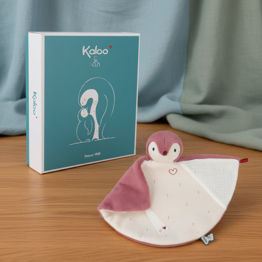 Penguin Comforter — Pink