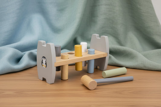 Penguin Pounding Bench