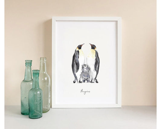 Personalised Watercolour Fine Art Print