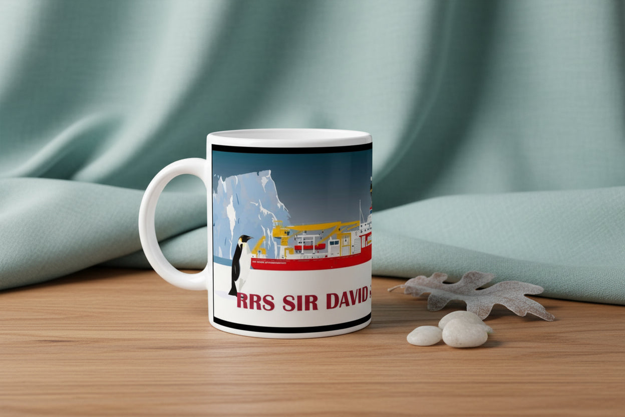 RRS Sir David Attenborough Mug
