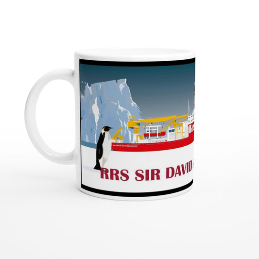 RRS Sir David Attenborough Mug