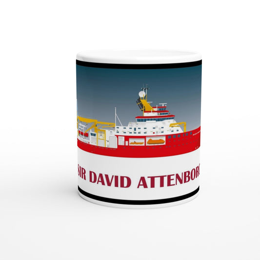 RRS Sir David Attenborough Mug