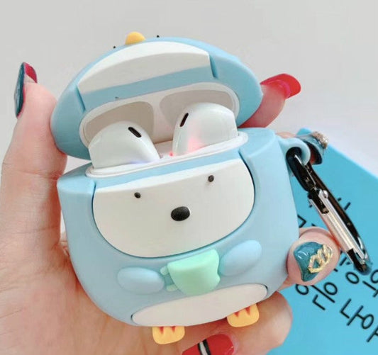 Penguin Bluetooth Headphone Protective Case