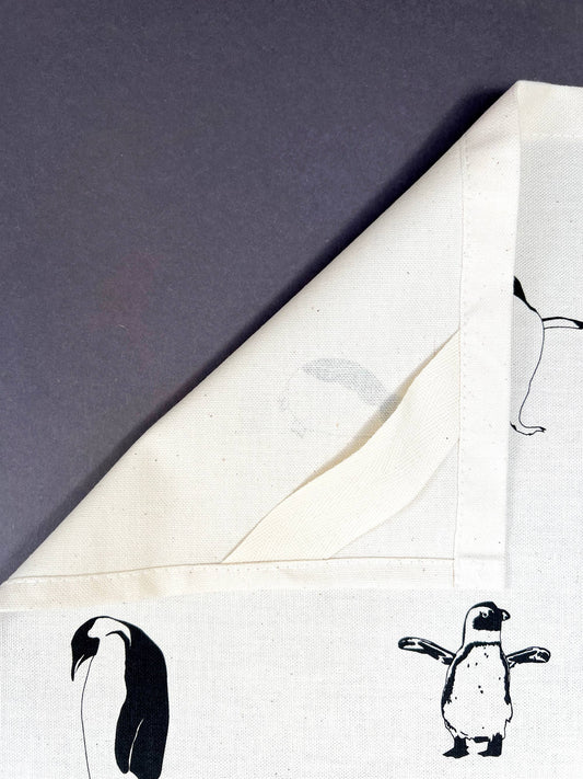Multi Penguin Tea Towel