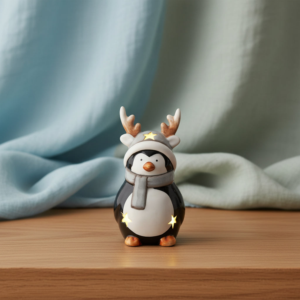 Penguin With Antlers