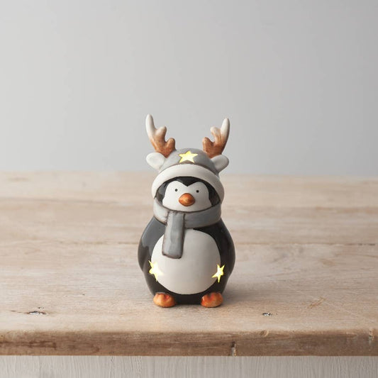 Penguin With Antlers