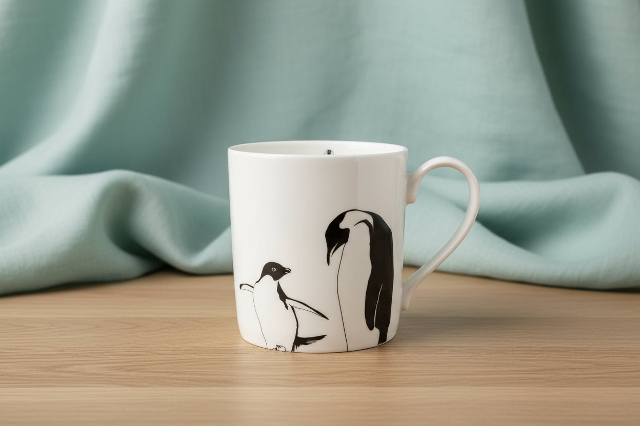 Penguin Parade Mug