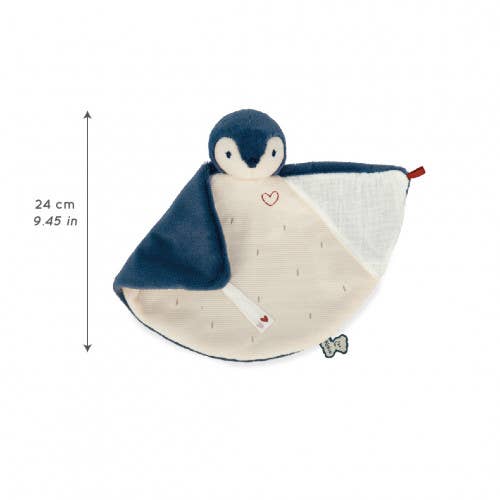 Penguin Comforter — Blue