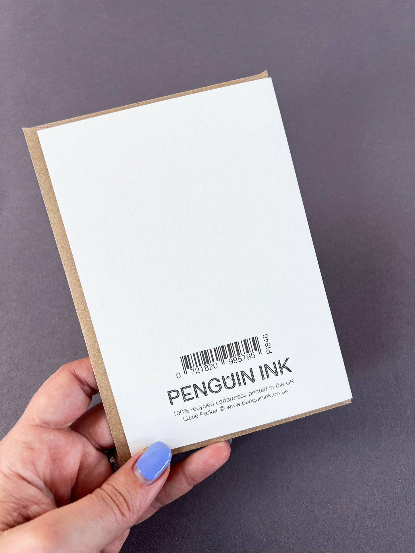 Penguin Hugs Letterpress Card | Sympathy Card | Love Card