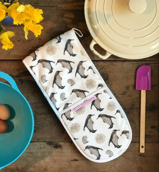 Penguin Oven Gloves