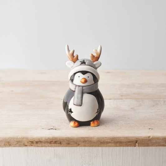 Penguin With Antlers