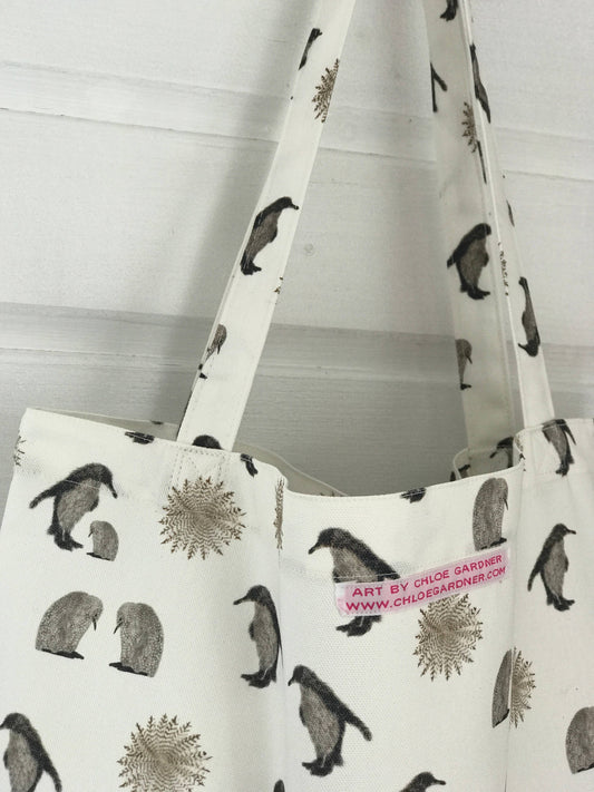 Large Penguin Repeat Bag