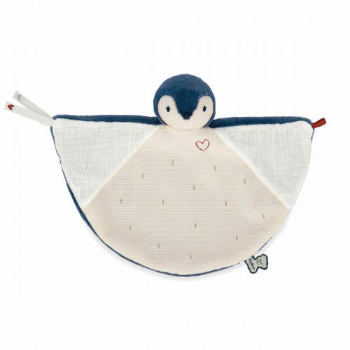 Penguin Comforter — Blue