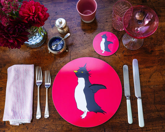Penguin Placemat & Coaster